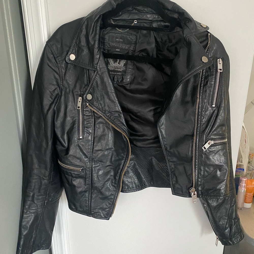 Leather jacket
